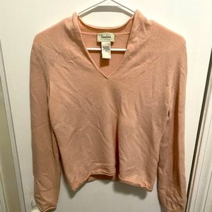 Neiman Marcus Pink Cashmere Shirt